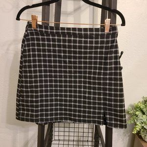 Plaid Mini Skirt